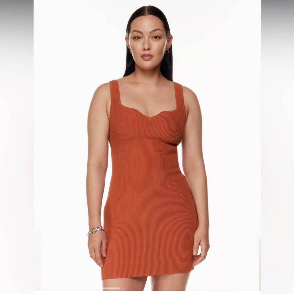 Aritzia Babaton Knit Notch Dress